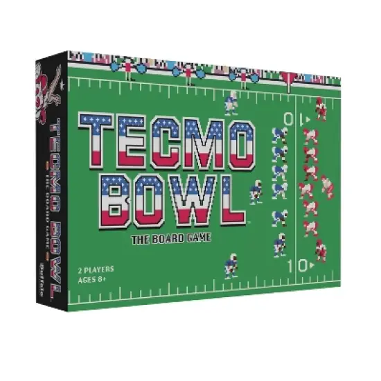 Buffalo Games Tecmo Bowl Card Game: Creative Problem Solving for 2-4 Players image {6}