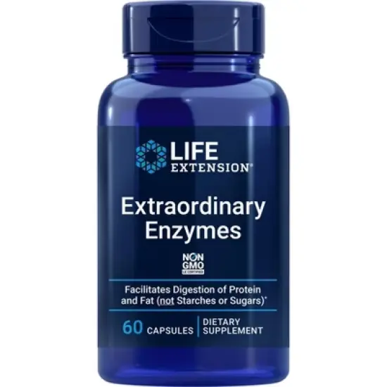 Extraordinary Enzymes by Life Extension  -  60 Capsule image {2}