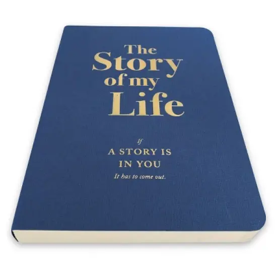 The Story of My Life Activity Journal - Piccadilly: Guided Notebook for Teens & Adults, Lined Paper, Flexible Cover, 204 Pages image {1}
