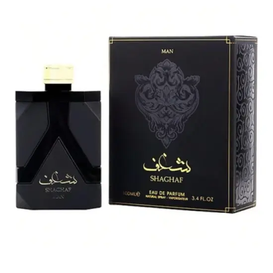 Asdaaf Shaghaf Man By Lattafa Men   Eau De Parfum Spray 3.4 Oz image {1}