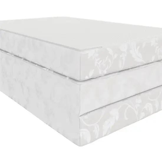 Twin 4" Olee Tri Fold Folding Mattress - Dorel Home Products image {10}