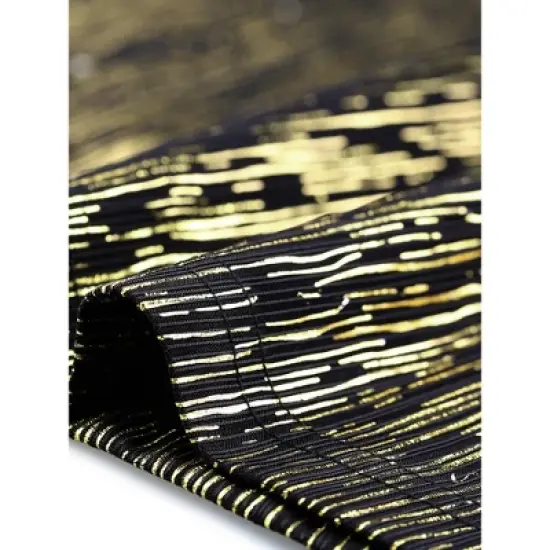 Agnes Orinda Women's Plus Size Spaghetti Strap Glitter Metallic Concert Outfits V Neck Camisoles image {4}