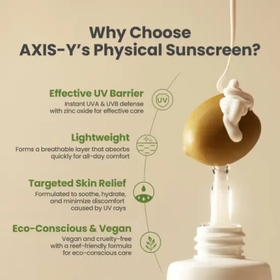 AXIS-Y Complete No-Stress Physical Sunscreen V.3 - SPF 50 - 1.69 fl oz image {7}