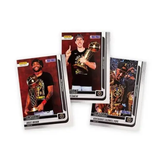 2023 Panini NBA Champions Limited Edition Denver Nuggets Basketball Trading Card Blaster Box image {2}