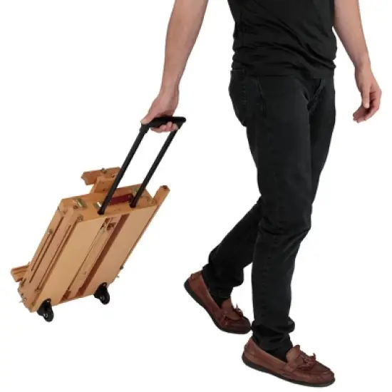 Creative Mark Traveling Monet French Easel with Wheels image {3}