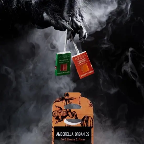 Amborella Organics 8pk Spooky Season Seed-Bearing Lollipops Flower Seeds image {5}