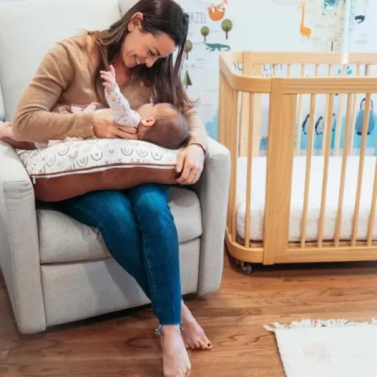 Boppy Organic Original Support Nursing Pillow Cover - Spice Rainbow image {5}