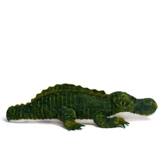 FAO Schwarz 15" Lying Alligator Toy Plush image {3}