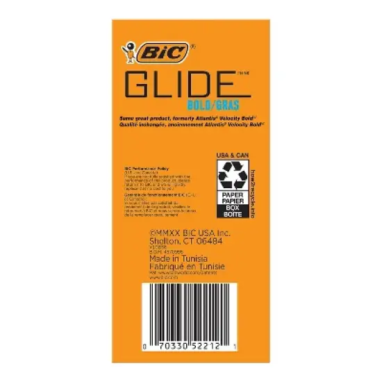 BIC Velocity Retractable Ball Pen Black Ink 1.6 mm 36/Pack VLGB361BK image {4}