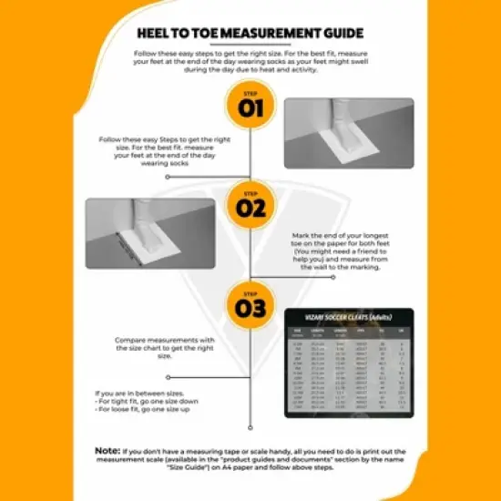 Vizari Men's Ladera Firm Ground Outdoor Soccer Cleats/Shoes | for Adults and Teens image {12}