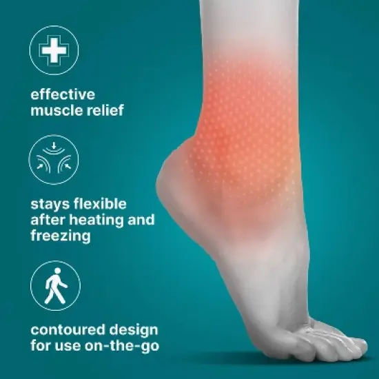 HoMedics Hot & Cold Gel Ankle Recovery Sleeve image {7}