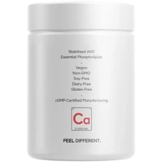 Codeage Liposomal Calcium AKG Supplement - Pure Alpha Ketoglutarate Acid - 60ct image {6}