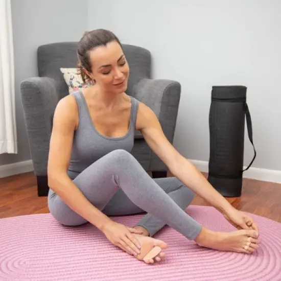 ZenToes Triple Loop Toe Crest for Hammer Toes - Beige - 2pk image {3}