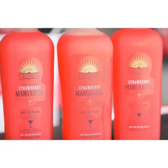 Rancho La Gloria Strawberry Margarita Wine Cocktail - 1.5L Bottle image {2}