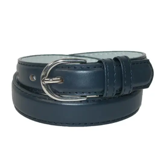 CTM Kid's Leather 1 inch Basic Dress Belt (Pack of 2) image {11}