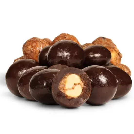 Chocolate Covered Toffee Coated Peanuts by It's Delish, 48  OZ Jumbo Container image {4}