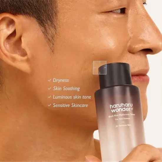 haruharu wonder&nbsp;Black Rice Hyaluronic Toner (Fragrance Free / Alcohol Free) First Essence [150ml]&nbsp;for Plump Skin. image {3}