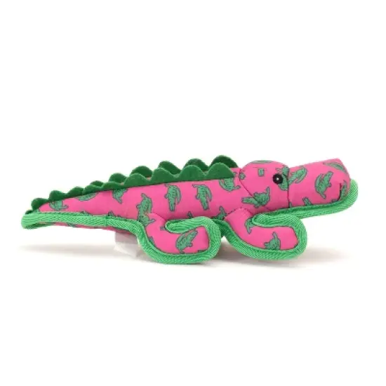 The Worthy Dog Tough Al the Gator Dog Toy image {1}