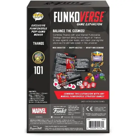 Funko Marvel Funkoverse Strategy Game Thanos 101 Expansion Pack image {2}