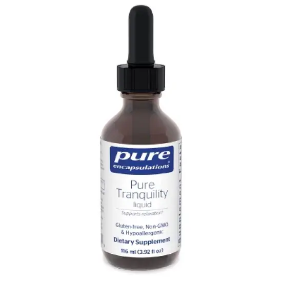 Pure Encapsulations Pure Tranquility Liquid - Hypoallergenic Supplement to Support Relaxation and Moderate Occasional Stress - 3.92 fl. oz. image {8}
