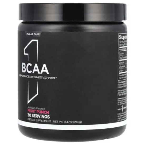 Rule One Proteins BCAA, Fruit Punch, 8.47 oz (240 g) image {2}