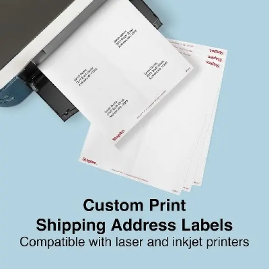 MyOfficeInnovations Laser/Inkjet Shipping Labels 3 1/3 x 4 White 489566 image {3}