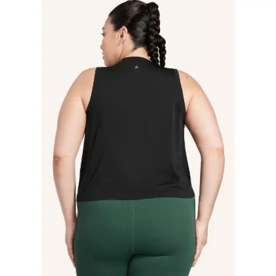 Peloton Women's Seamless Muscle Tank, Black image {6}