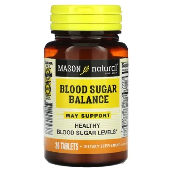 Mason Natural Blood Sugar Balance, 30 Tablets image {4}