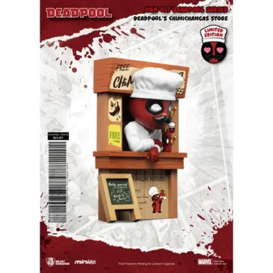 Marvel Deadpool series Deadpool's Chimichangas store (Mini Egg Attack) image {3}