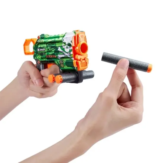 X-Shot SKINS Double Dread Double Menace Dart Blaster Combo Pack by ZURU image {5}