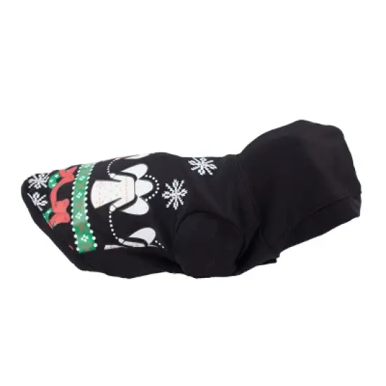Pet Life LED Patterned Holiday Hooded Dog Costume Sweater with Included Batteries image {6}