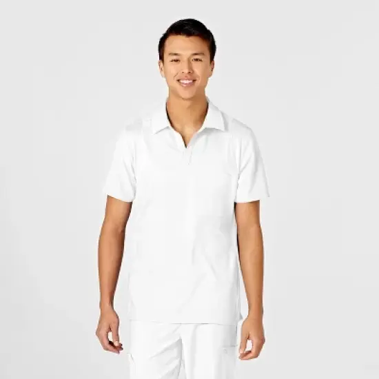Wink Men's Collar Scrub Top image {16}