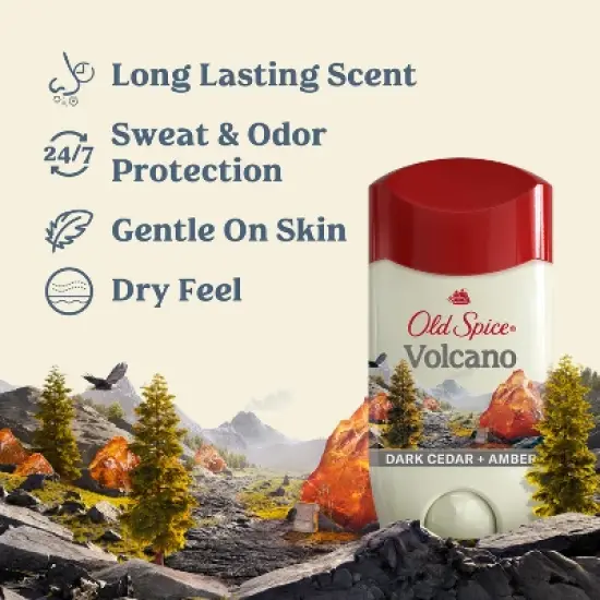 Old Spice Men's Volcano with Charcoal Antiperspirant & Deodorant - 2.6oz image {2}
