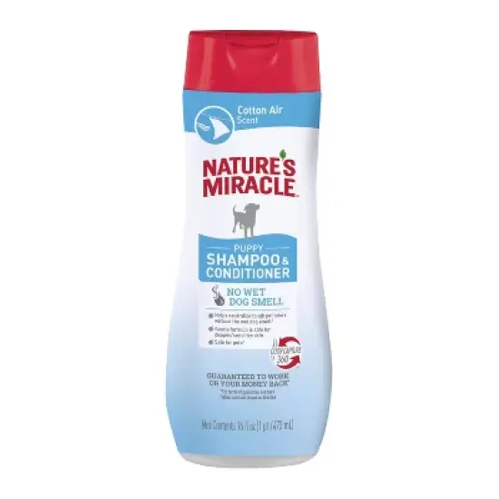 Nature's Miracle Puppy Shampoo & Conditioner - 16 fl oz image {9}