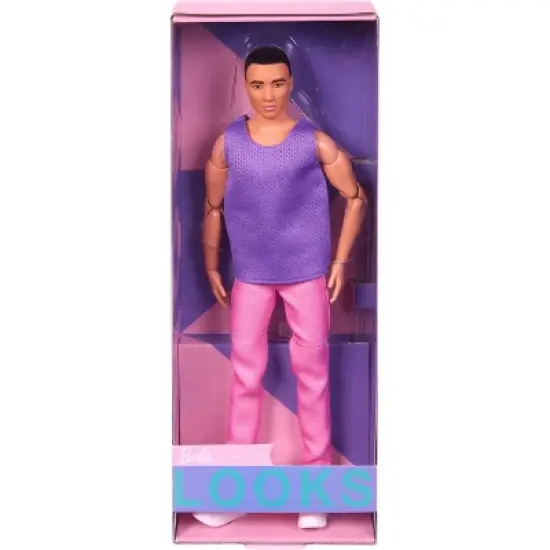 Barbie Looks Ken Doll with Purple Shirt image {5}