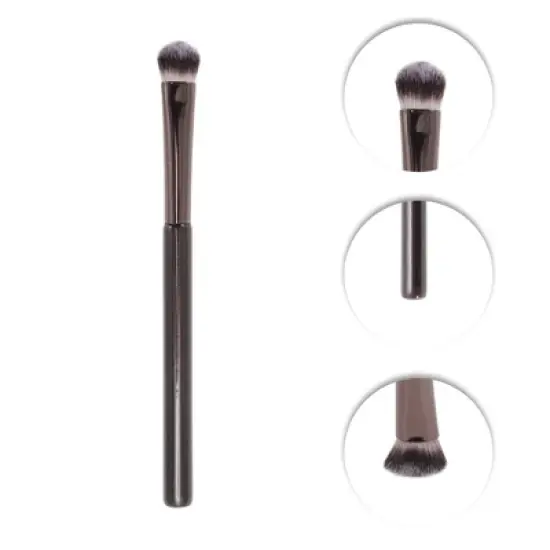 Unique Bargains Durable Eyeshadow Brush Brown 1 Pc image {2}