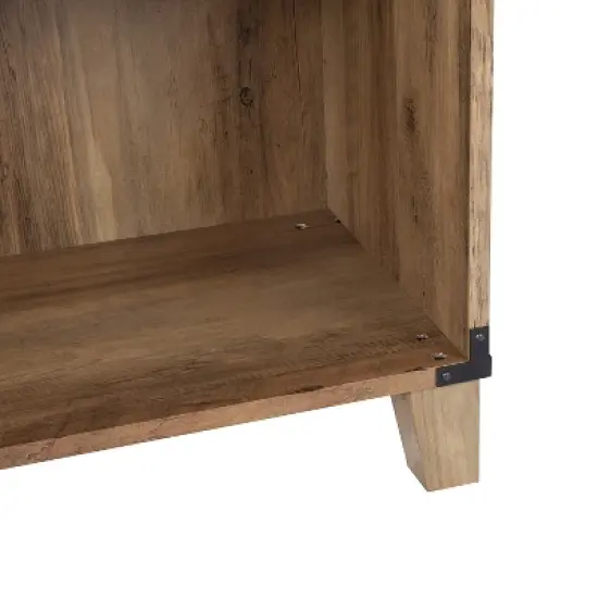 Saint Birch Cambridge Bookcase, Rustic Oak image {3}