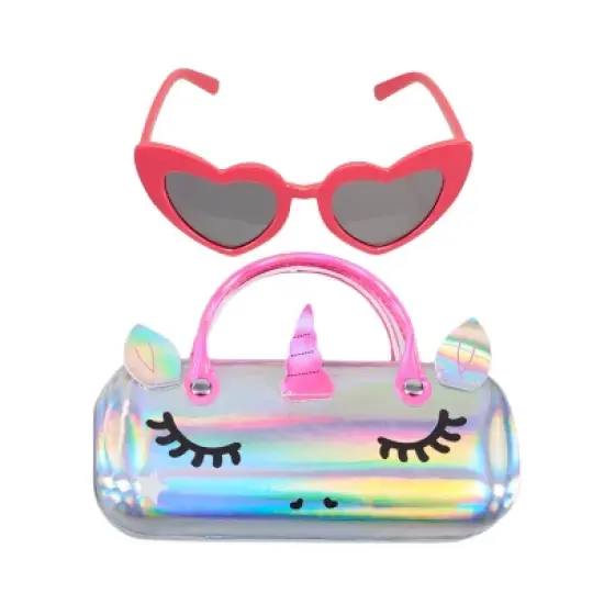 Limited Too Girls Sunset Sunglasses & Case Set for Kids image {3}