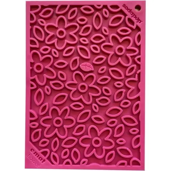 Flower Power Design eMat Enrichment Lick Mat image {7}