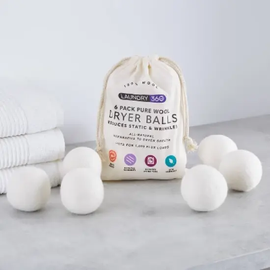 Laundry 360 6pk Wool Dryer Balls image {2}