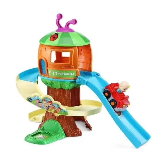 VTech CoComelon Go! Go! Smart Wheels Treehouse Track Set image {3}