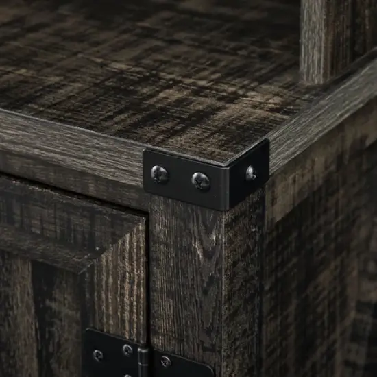 Home Source Bar with Upper Glass Cabinet image {4}