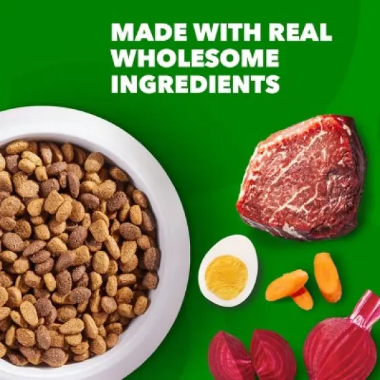 IAMS Proactive Health Minichunks Beef and Rice Flavor Recipe Adult Dry Dog Food - 15lbs image {7}