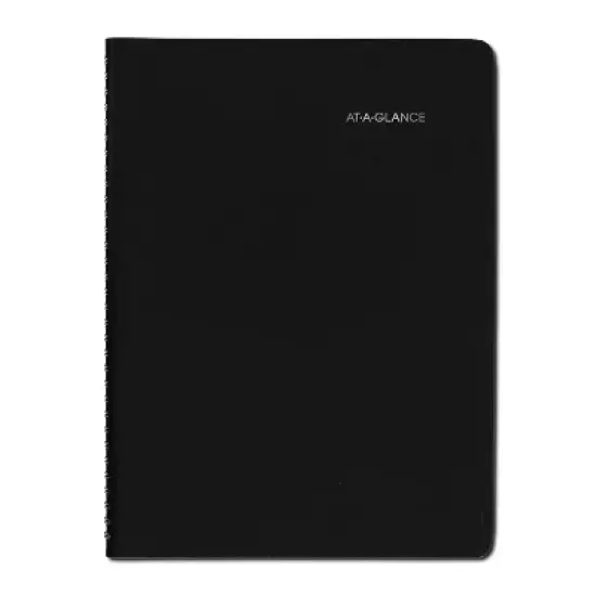 DayMinder Weekly Appointment Book, Vertical-Column Format, 11 x 8, Black Cover, 12-Month (Jan to Dec): 2026 image {2}