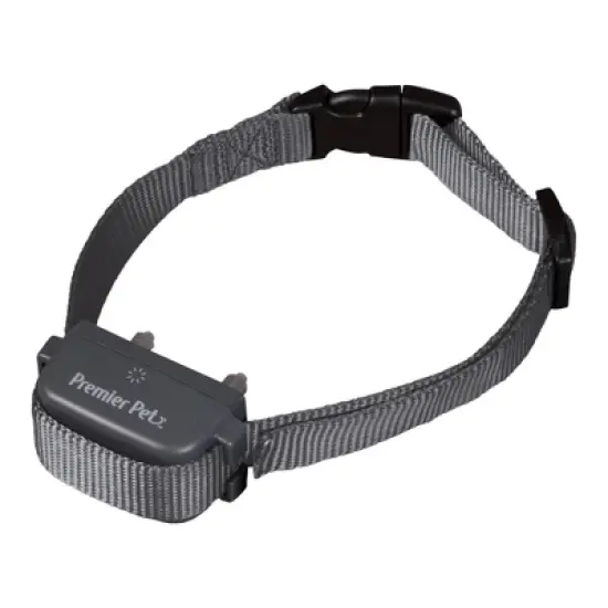 Premier Pet Bark Adjustable Collar - Black image {1}