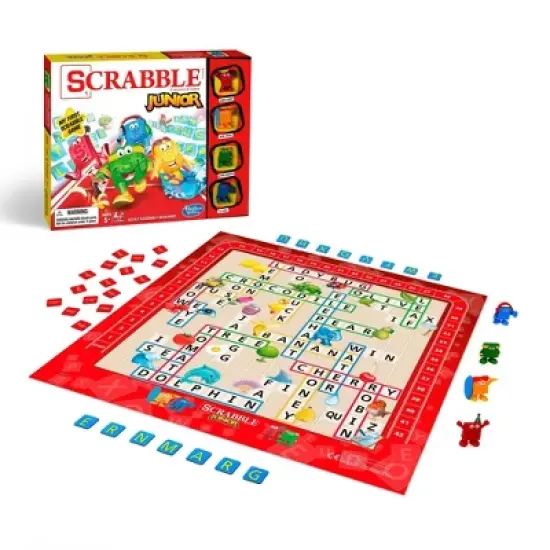 Scrabble Jr. Board Game image {1}