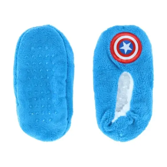 Textiel Trade Boy's Disney Marvel Captain America Shield Slippers image {2}