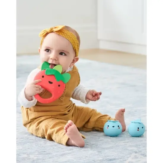Skip Hop Farmstand Berry Cute Band Baby Toy - 3pc image {6}