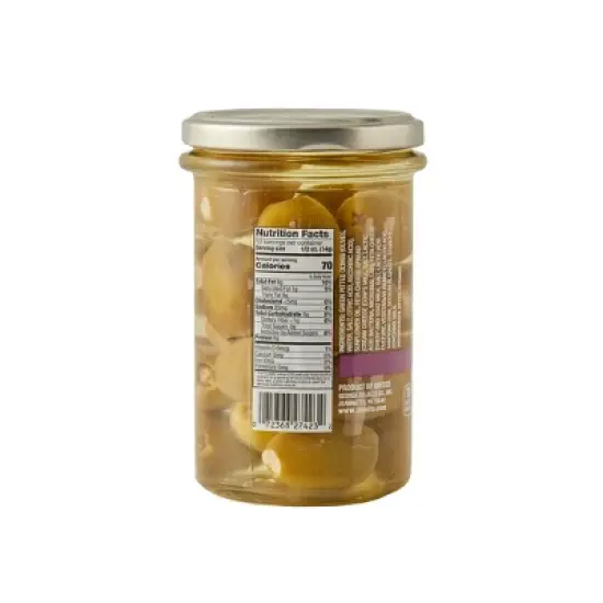 DeLallo Greek Feta Cheese Stuffed Olives, 9.9 oz. Jar, (3 Pack) image {4}
