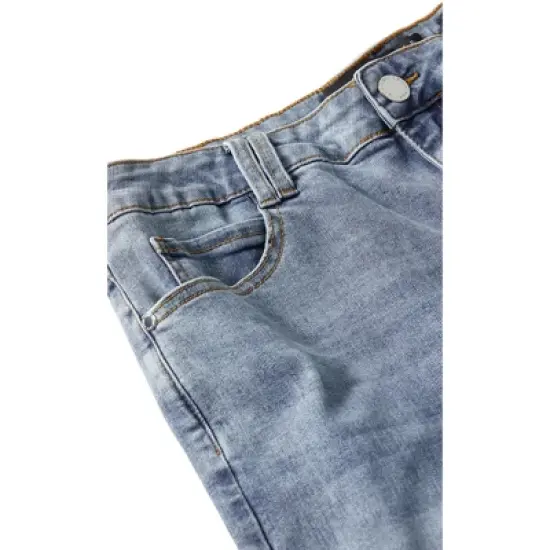 Women's Plus Size Most Wanted Rip Jean - Light Wash | CITY CHIC image {5}